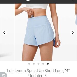 Lululemon Women’s 4” Speed Up Shorts